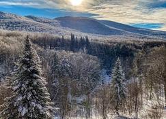 Jay Peak 3 mi - secluded with spectacular view! - Westfield - Outdoors view