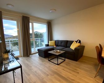 Nortia Apartments - Fludir - Living room