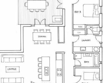 The Abode - Luxury centrally located 10 guests - Mount Gambier - Grundriss