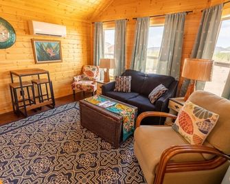 Cabin #3 at Widows Peak • Terlingua, Big Bend - Terlingua - Living room