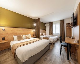 The Originals City, Hotel Azur, Fos Sur Mer - Fos-sur-Mer - Slaapkamer