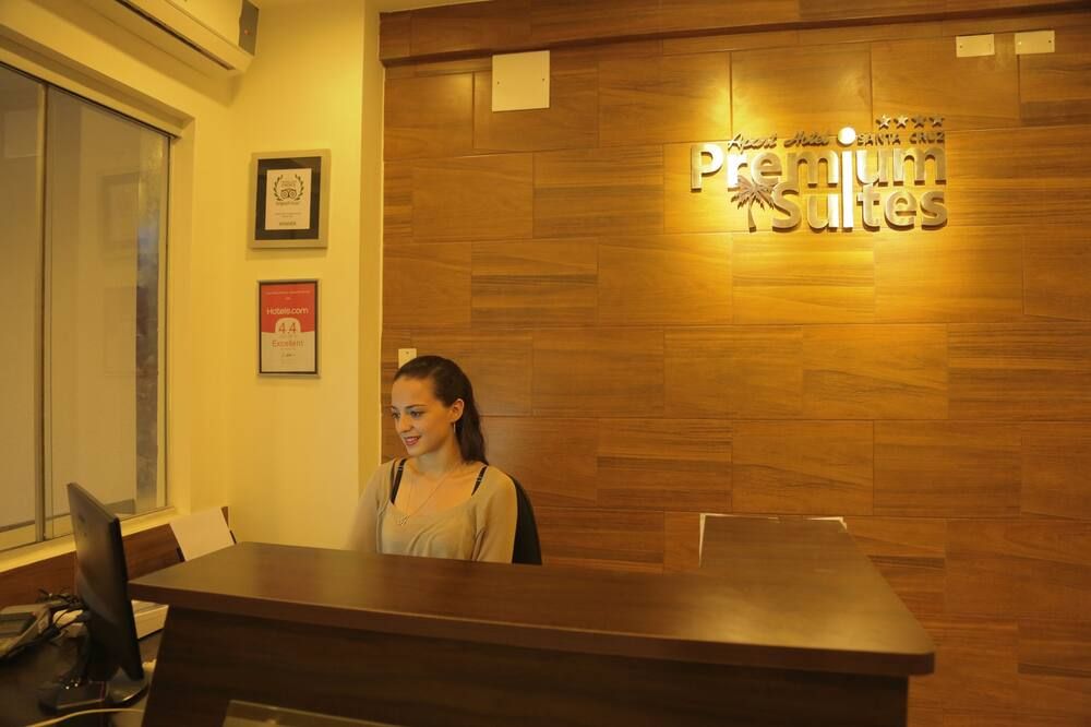 Apart Hotel Premium Suites Santa Cruz - סנטה קרוס - דלפק קבלה