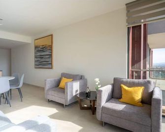Minerva Zone Apartment Super Vista fully equipped Pool 3 Rec 6pp tv wifi Aa - Guadalajara - Sala de estar