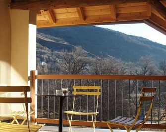 Barn loft in Serre Chevalier 1500 - Le Monêtier-les-Bains - Balkon