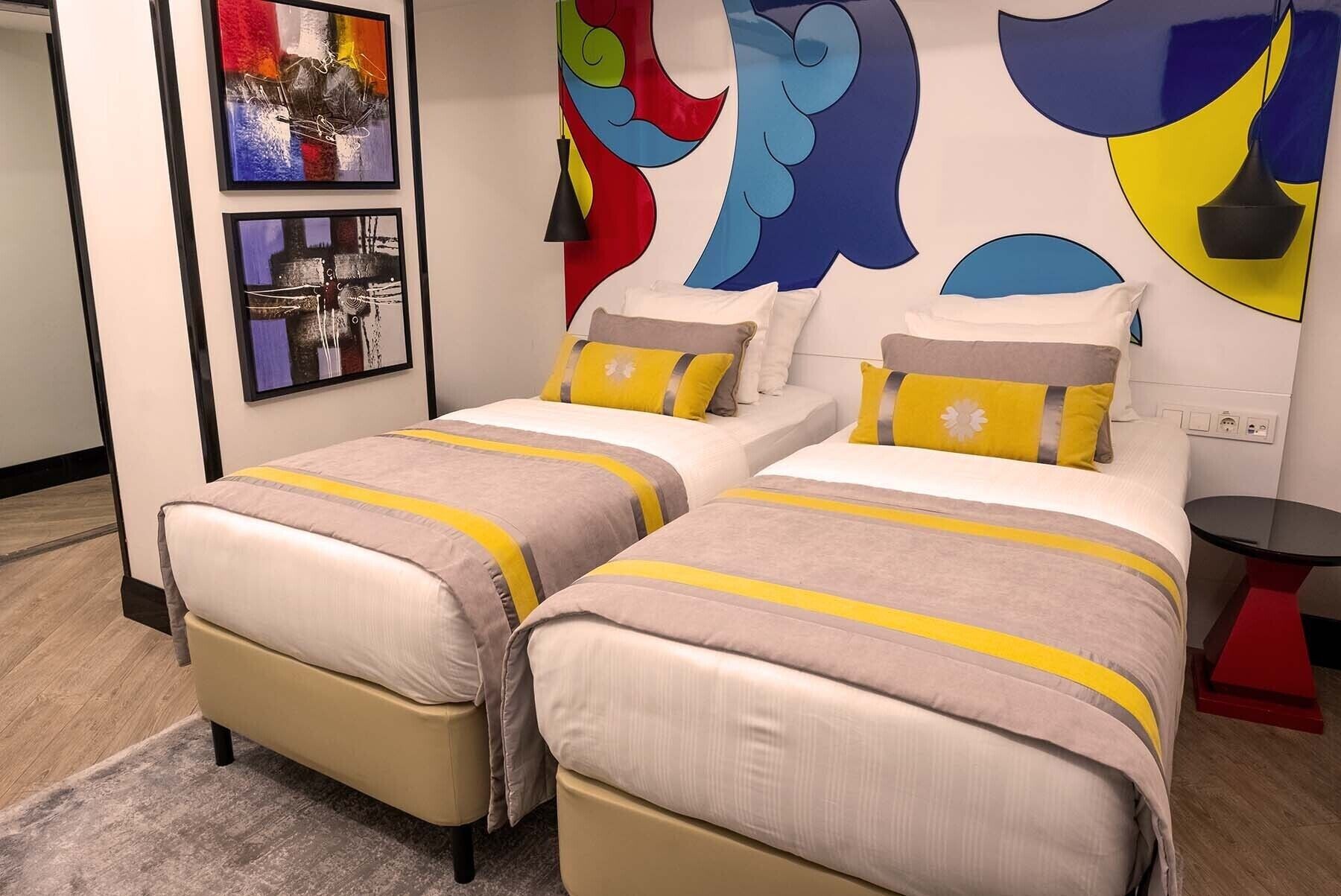 Bedroom view of Sura Hagia Sophia Hotel