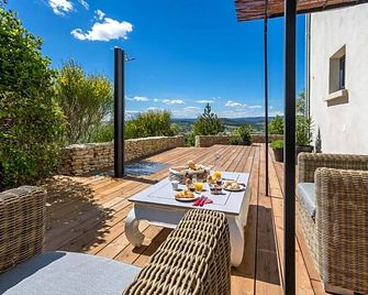 Villa Domitia Chambre d'Hôtes Luberon - Apt - Balcó