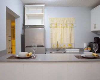 The Waterloo Suite 1 B/R Apt Central & Secure - Half Way Tree - Kitchen