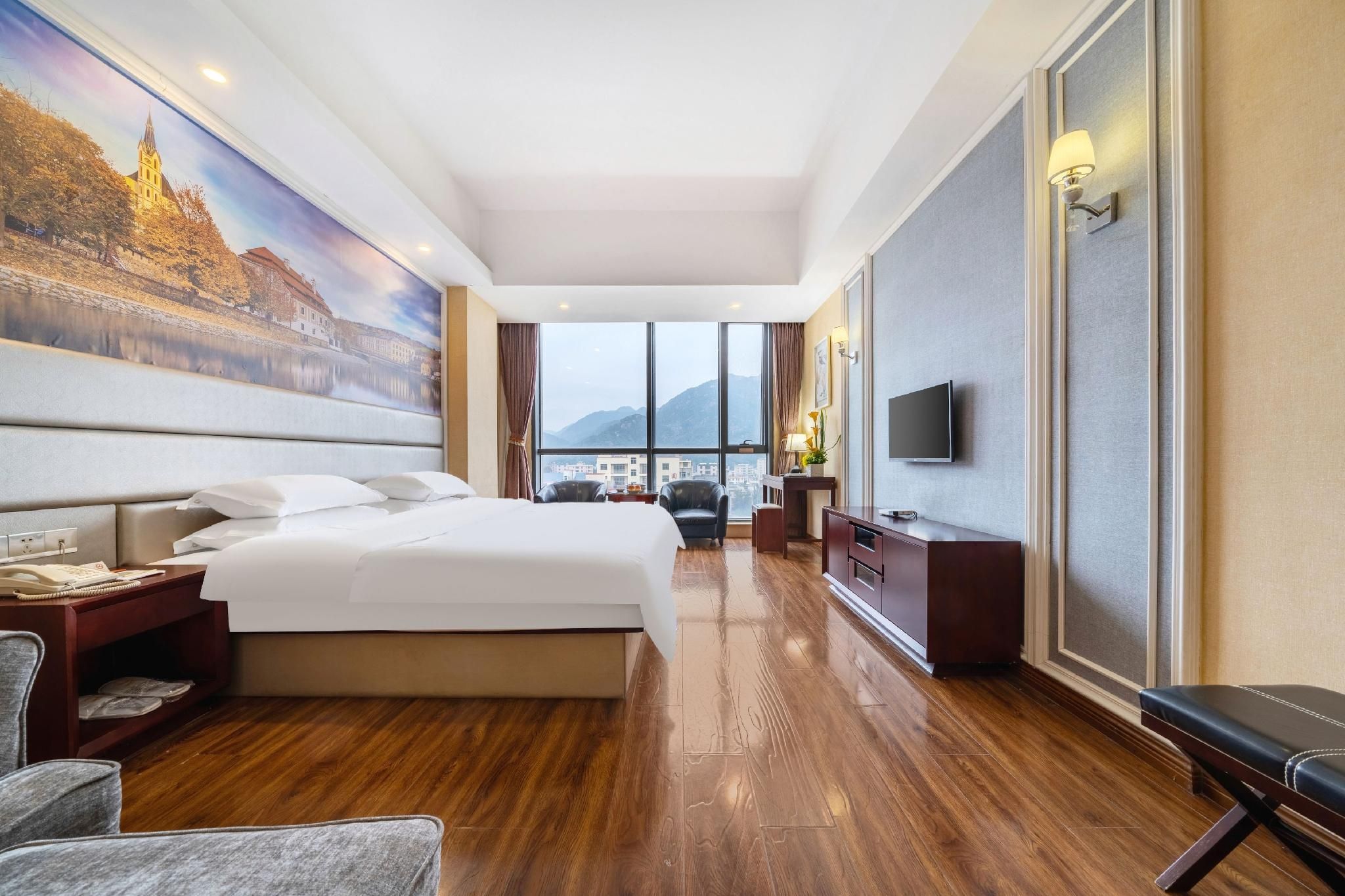 Vienna Classic Hotel (Fuzhou Changle Langqiao Hotel) - פוז'ו - חדר שינה