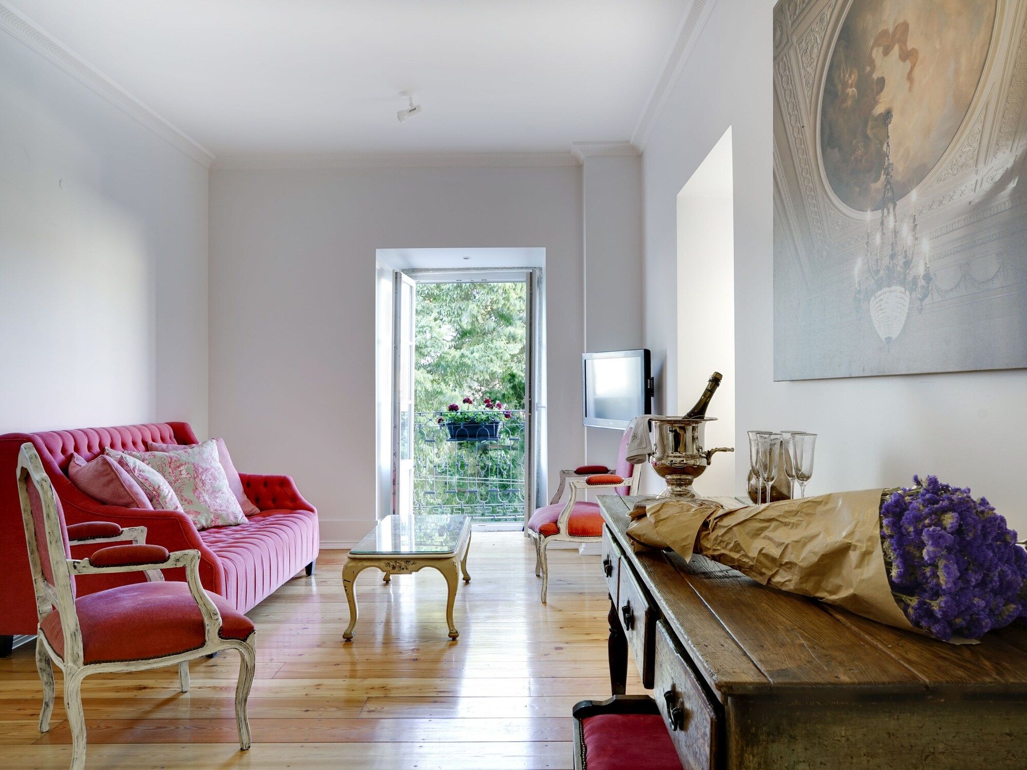 ريزيدنتاس ساو بيدرو - لشبونة - غرفة معيشة