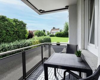 Modernes Apartment Liobablick Nr. 4 - FeWo in Fulda/Petersberg - Petersberg - Balcón