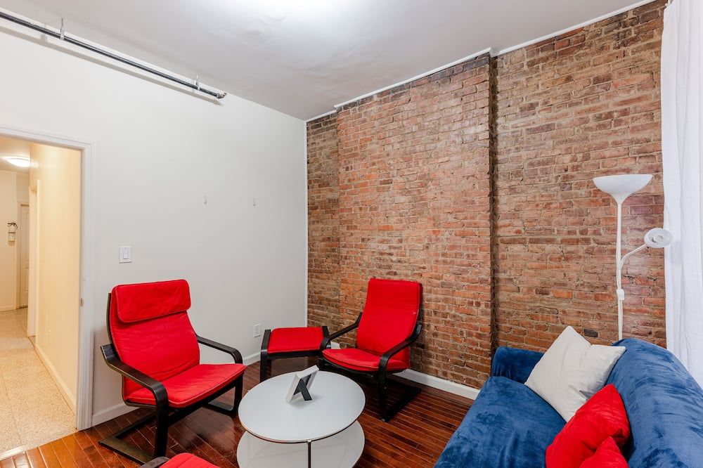 1br Apartment -4c- Off Park - ניו יורק - סלון