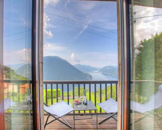 Casa Angelina Panoramica - Monte Brè - Happy Rentals - Lugano - Balcony