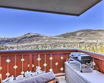 7 Mi to Keystone Mtn-View Abode with Deck! - 狄龍(科羅拉多州) - 陽台