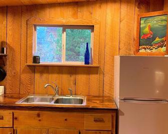 Cozy Cabin, private, romantic, wood stove, WiFi, mountains, NC - Marion - Kitchen