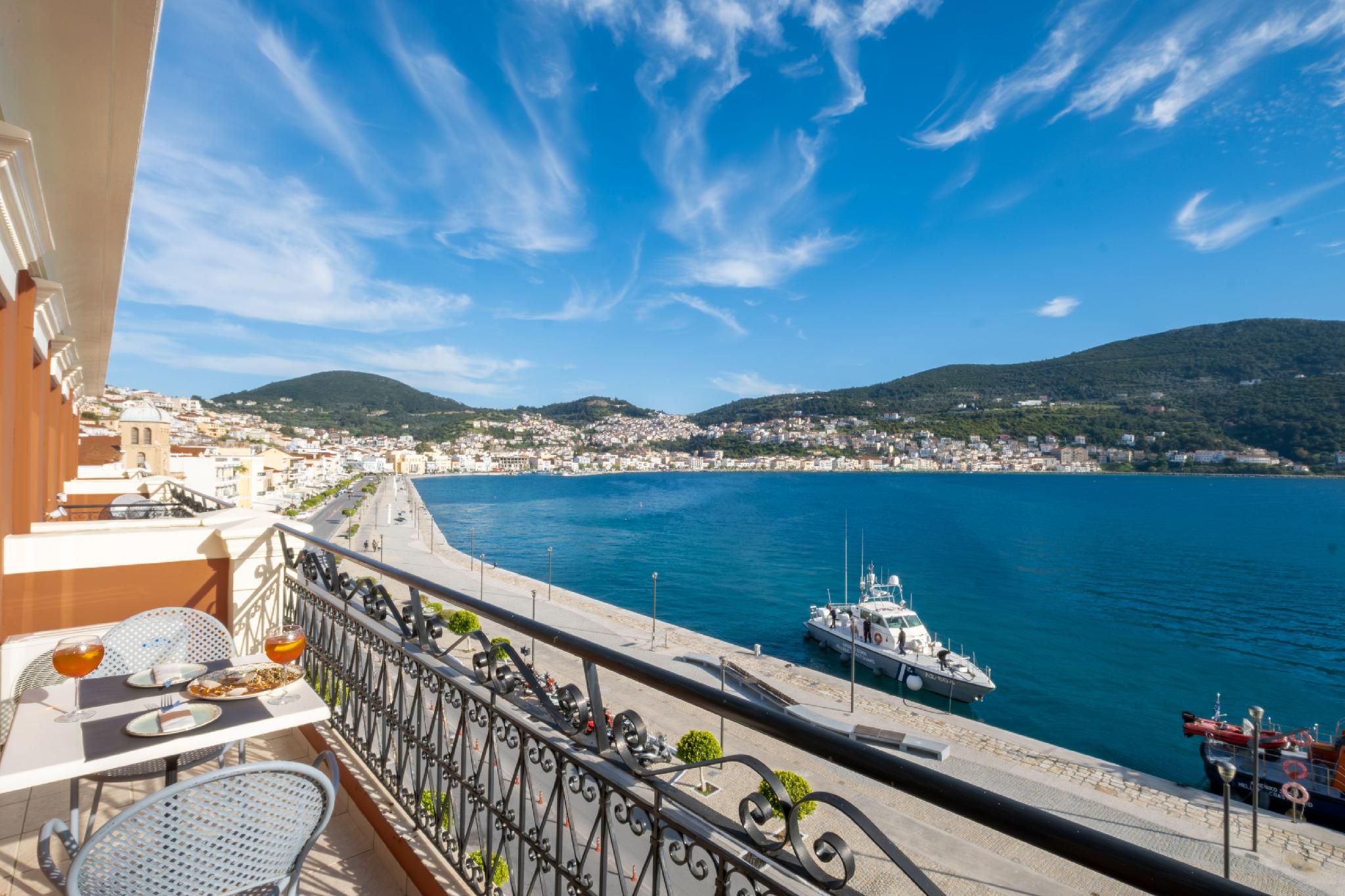 Samos City Hotel - Samos - Balkong