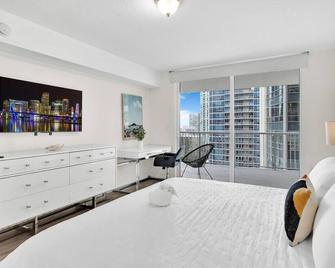 Brickell Key Gem: Stylish 1-Bed W/ Free Parking - Miami - Bedroom