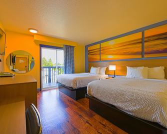 Coastal Inn By OYO Lincoln City - Oregon Coast Hwy - Lincoln City - Bedroom