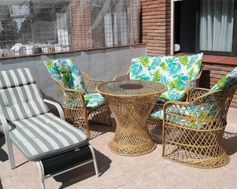 Apartment In Blanes - Tourist Area - Beach Front - Blanes - Patio