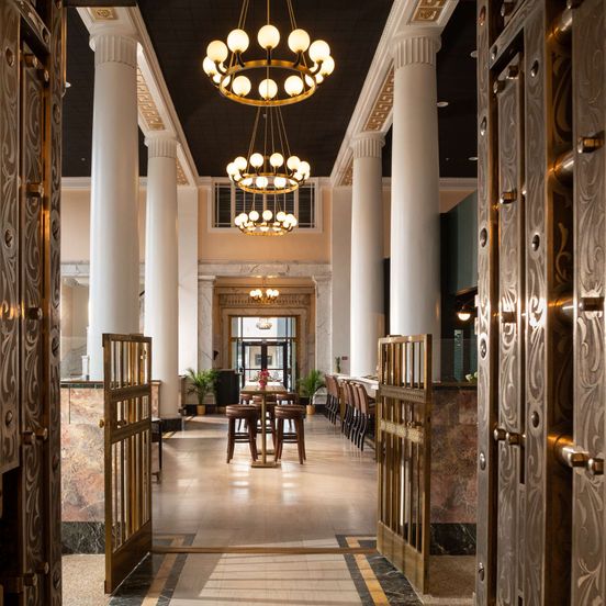 Lobby view of The Liberty Trust