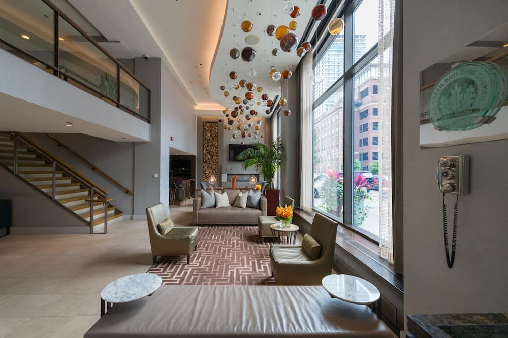 فندق فيليكس - شيكاغو - ردهة