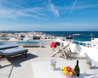 Mykonos Panorama with Private Terrace & Sea View - Mikonos - Balkon