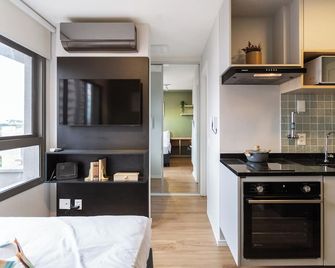 Go Balkon - Studios por temporada - Sao Paulo - Køkken