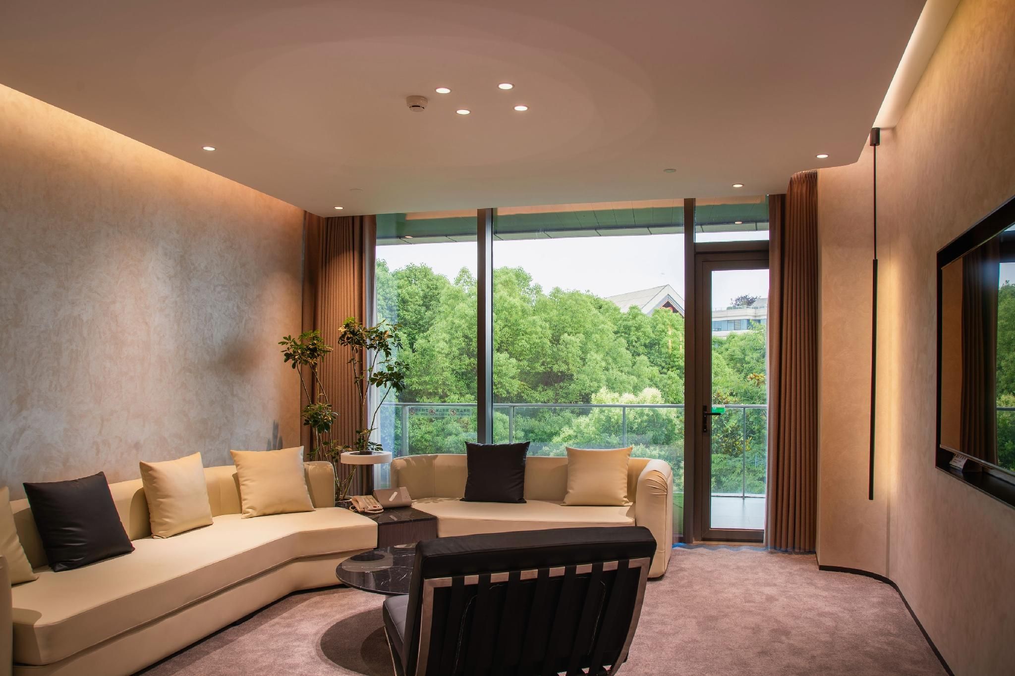 Zidong Design Hotels (Zidong Ecological Conference Center) - نانجينغ - غرفة معيشة