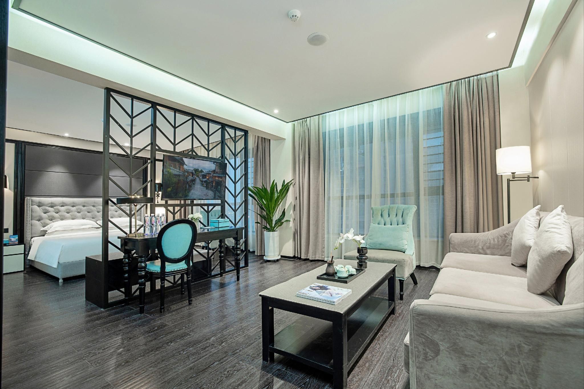 Xana Hotelle Kaifeng Qingming Shanghe Garden - Kaifeng - Living room