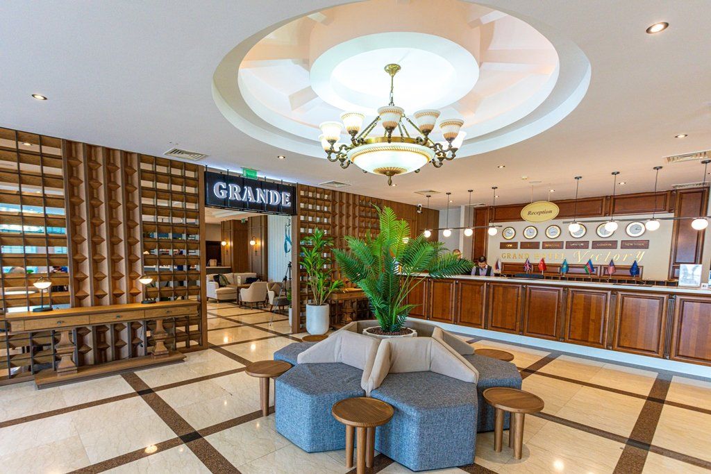 Grand Hotel Victory - Aqtau - Rezeption
