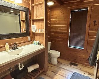 The Cabins at Angel Springs - Wildflower - Georgetown - Bathroom