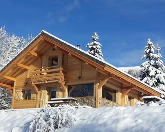 ETERLOU chalet in solid wood, on the ski slopes, facing south - Saint-Michel-de-Chaillol - Bâtiment