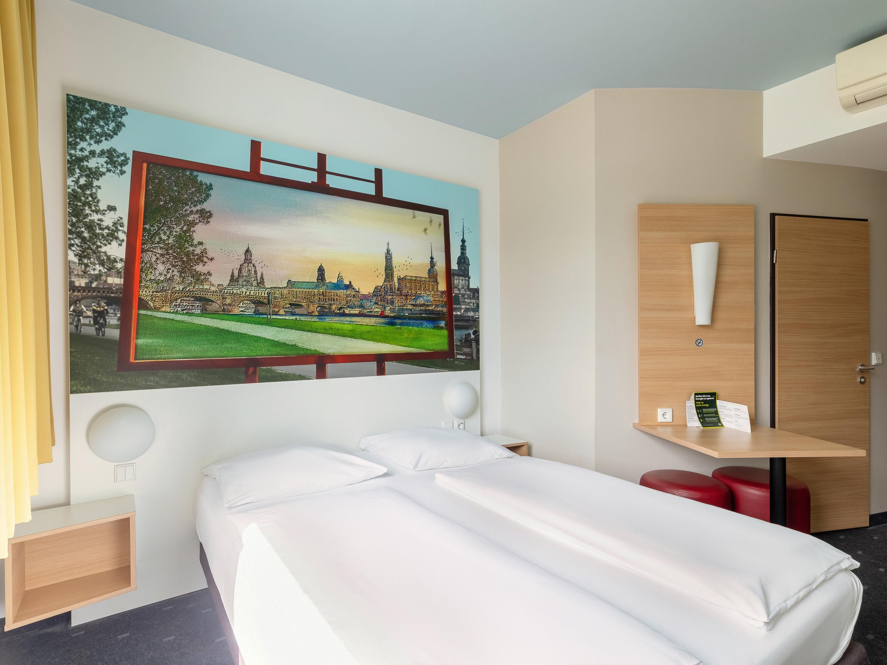 B&B Hotel Dresden-Messe - דרזדן - חדר שינה