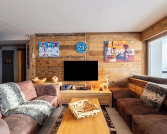 Apartment Standing Tignes Amazing Location Brand New - Tignes - Huiskamer