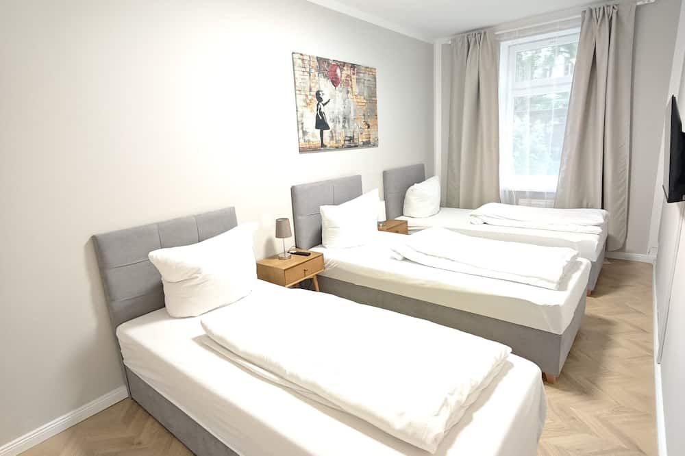 Zollikof Aparts - Sauna & Studioapartments - Leipzig - Makuuhuone