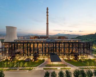 Shangri-La Shougang Park, Beijing - Pekín - Edificio
