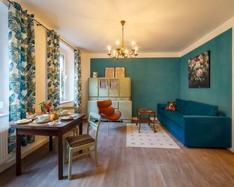 Alte Färberei - Wohnen in der Altstadt - Kulmbach - Wohnzimmer