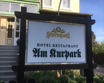 Hotel Am Kurpark - Bad Suderode - Building