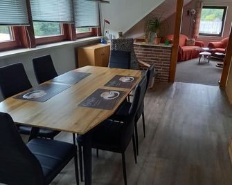 Vacation apartment 'An der olen Au' - apartment/flat, shower, WC - Winsen - Dining room