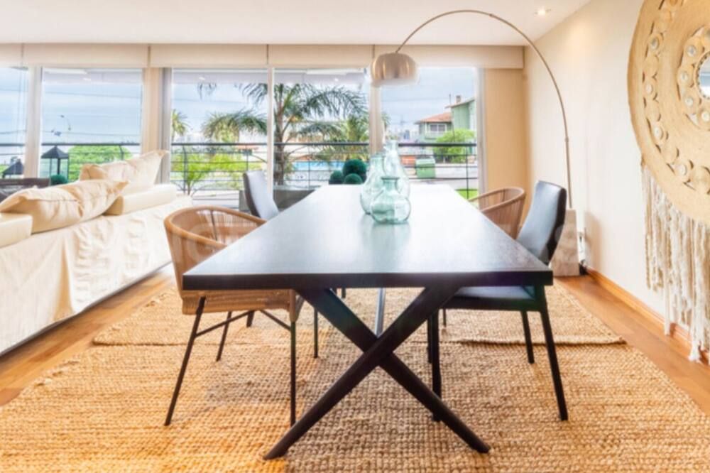 Depto Exclusivo con Vista al Mar, Puerto del Buceo - مونتفيديو (اوروغواي) - غرفة طعام