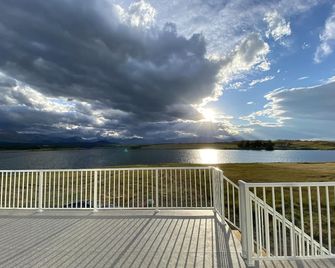Brand new beautiful home with the best view outside of Waterton Park. UPPER fl. - Mountain View - Balcony