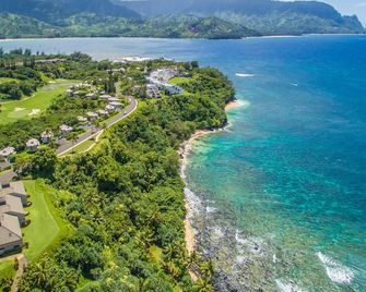 New Furnishings! Panoramic Ocean and Mount Makana Views with A/C - Princeville - Beach