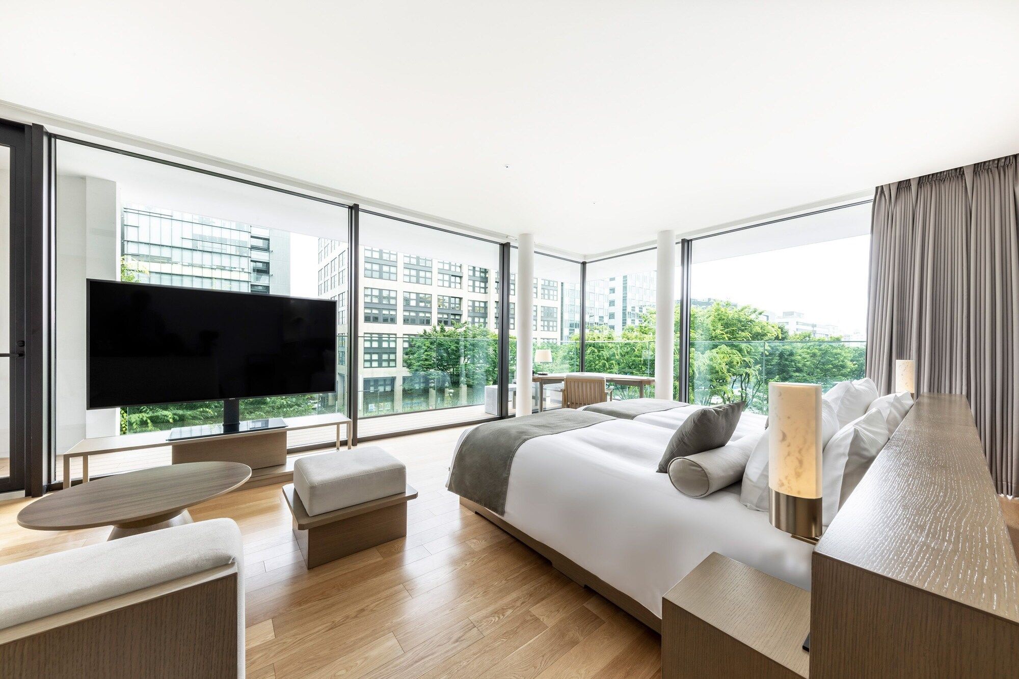 Bedroom view of The Royal Park Hotel Iconic Kyoto