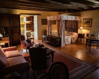 Manoir Du Bois Noblet - Doué-en-Anjou - Wohnzimmer