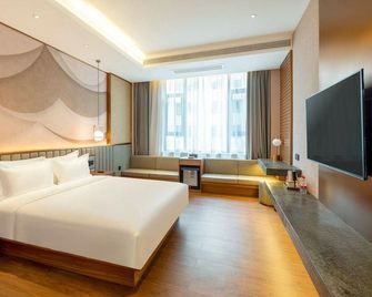 Zmax Manxi Hotel · Jinzhong Impression City Wanda Plaza Store - Jinzhong - Bedroom