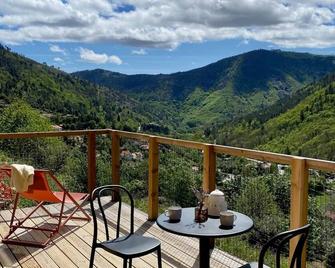 Casa Raposa Lodges - Terrace Mountain View - Manteigas - Balkon