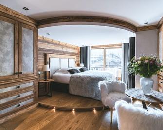 Hôtel Les Peupliers - Courchevel - חדר שינה