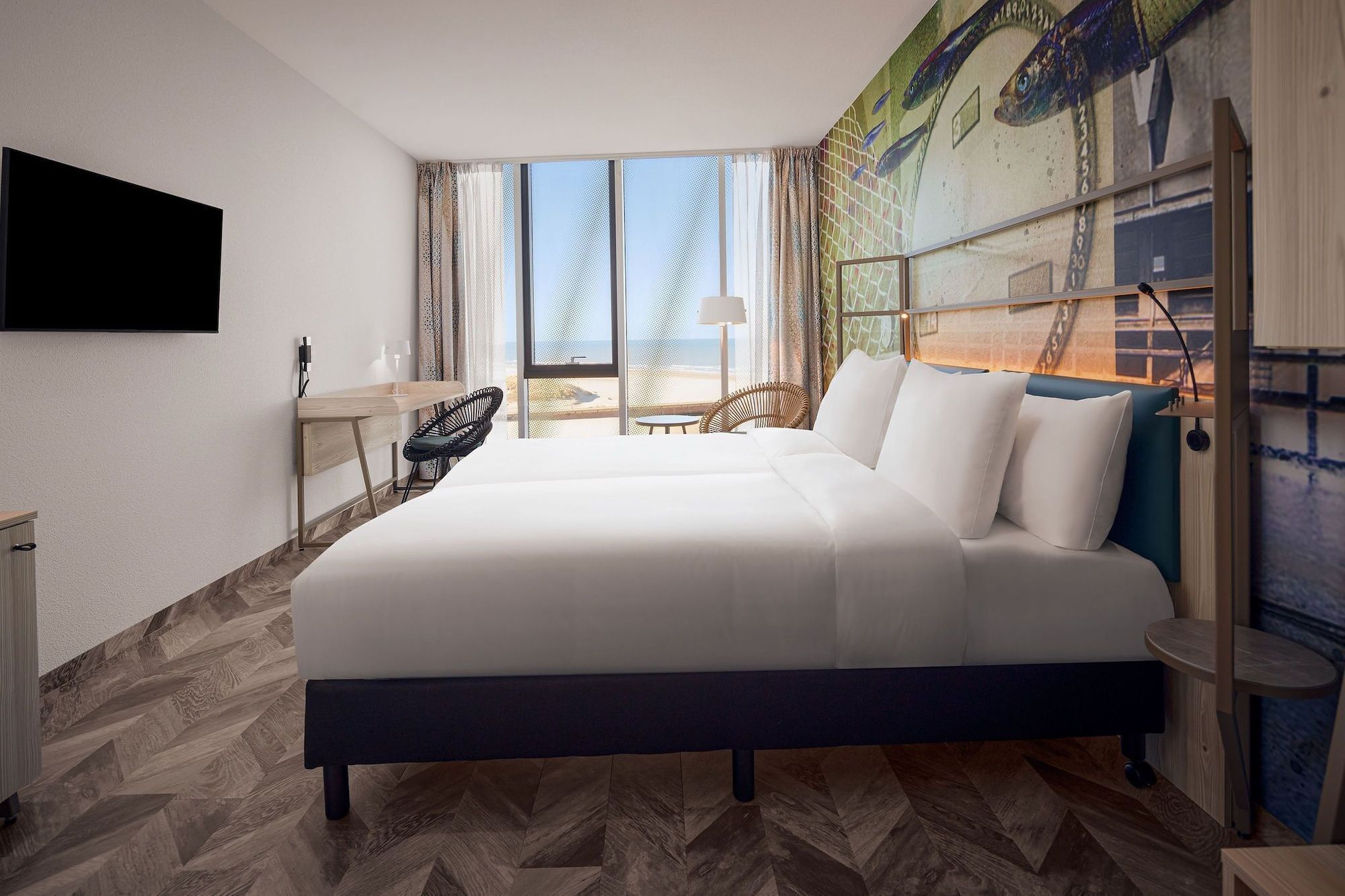 Inntel Hotels Den Haag Marina Beach - האג - חדר שינה