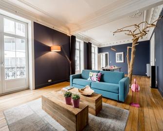 Smartflats Design - Gaité - Brüssel - Wohnzimmer