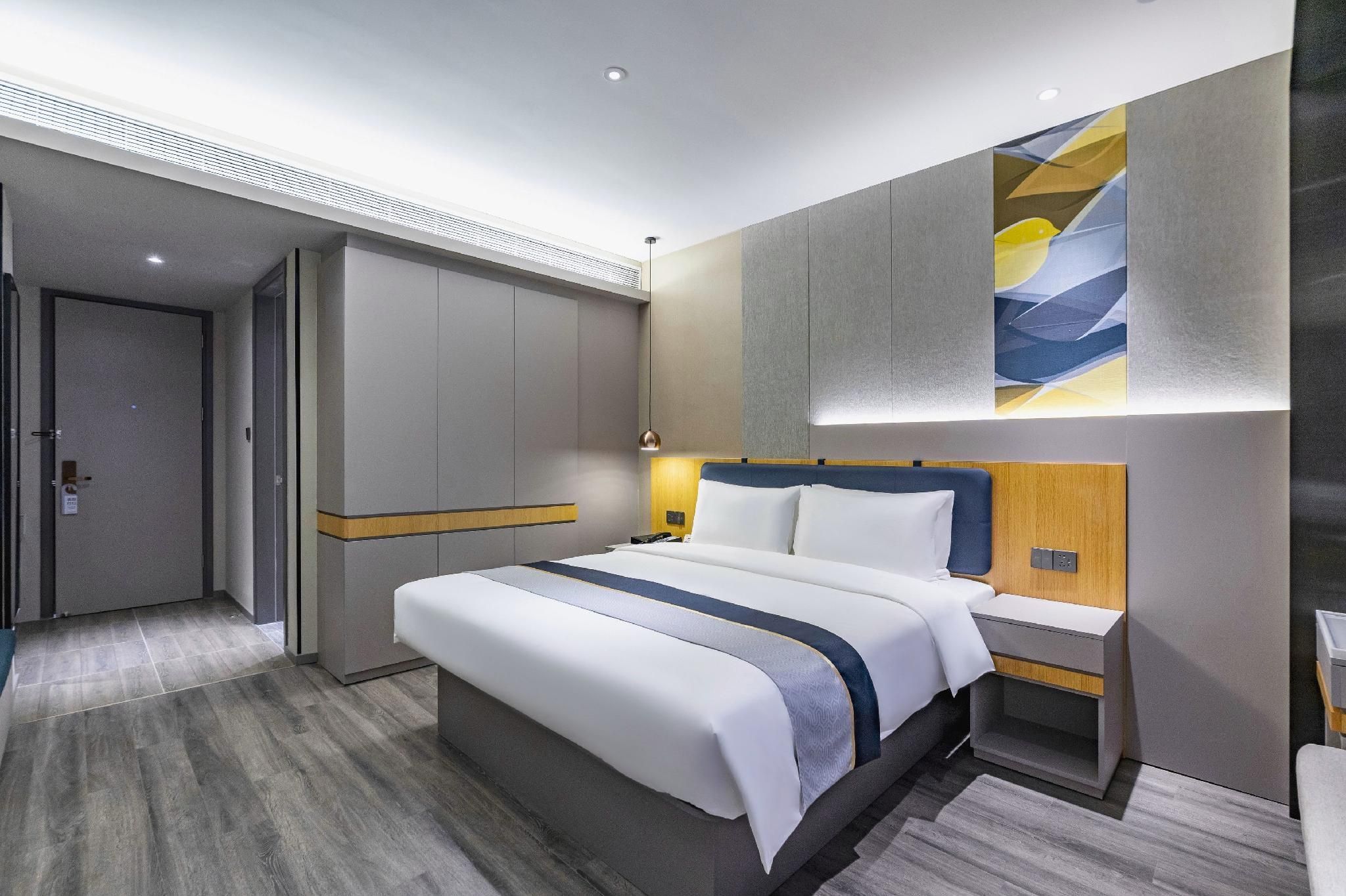 Homeinn Selected Hotel (Urumqi Xinbei Yuanchun Agricultural University Store) - أورومتشي - غرفة نوم