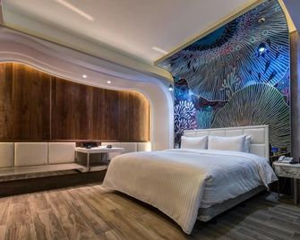 Point Motel - Taoyuan City - חדר שינה